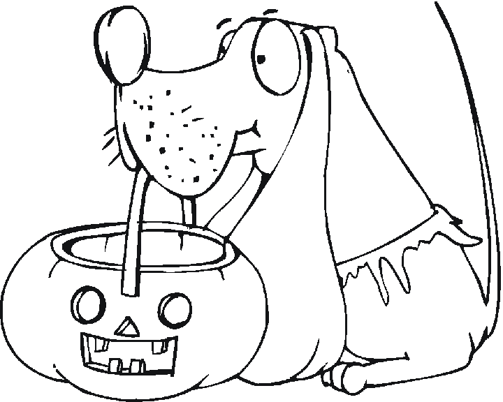 Halloween Coloring Pages 7