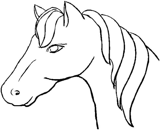 Horses Coloring Pictures