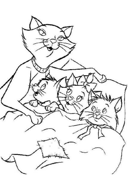 Marie Coloring Pages 1