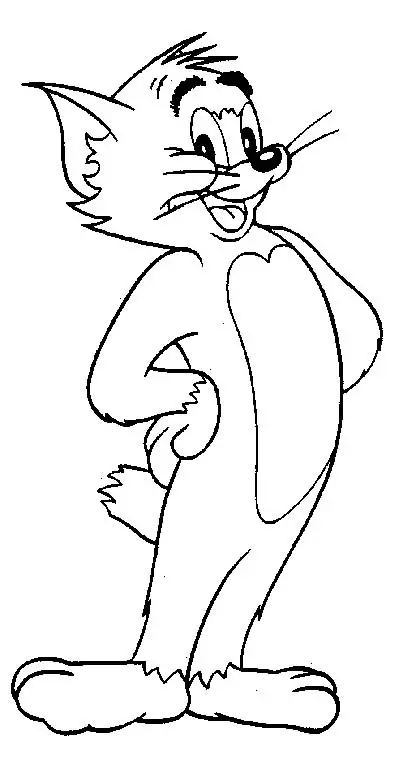 Tom and Jerry The Movie Coloring Pages 8