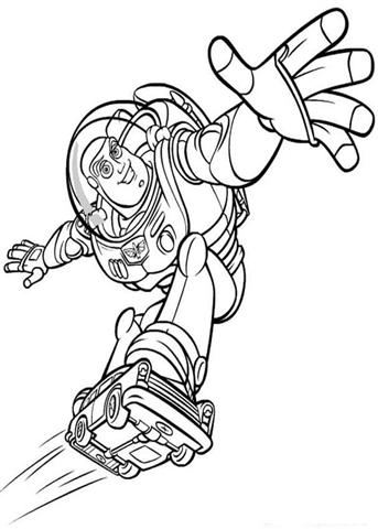 Toy Story Coloring Pages 12